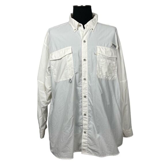 Columbia PFG Fishing Button Front Shirt - Men’s XXL - Picture 1 of 11